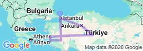 Tour route map