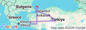 Tour route map