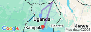 Tour route map