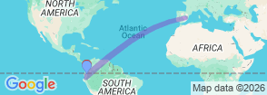 Tour route map