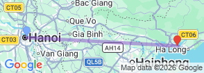 Tour route map