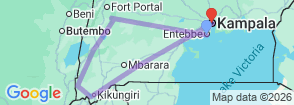 Tour route map