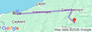 Tour route map