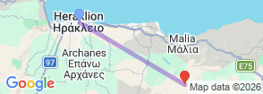 Tour route map