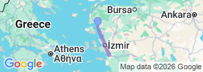 Tour route map