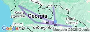 Tour route map