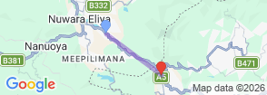 Tour route map