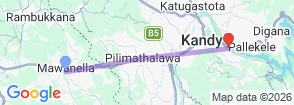 Tour route map