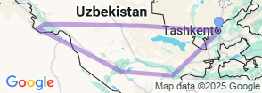 Tour route map