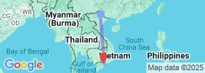 Tour route map
