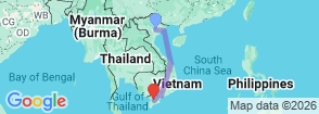 Tour route map