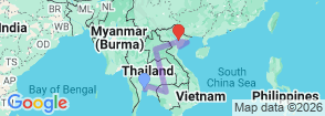 Tour route map