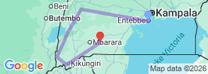 Tour route map