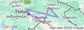 Tour route map