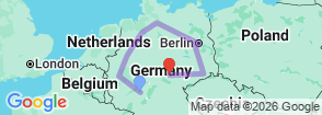 Tour route map