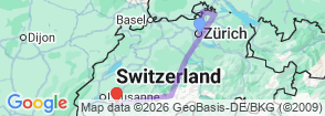 Tour route map