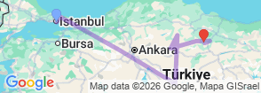 Tour route map