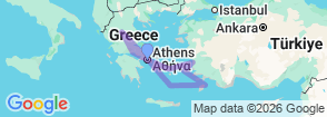 Tour route map