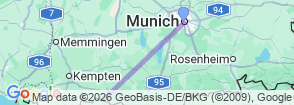 Tour route map