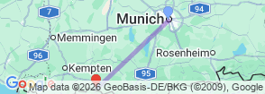 Tour route map