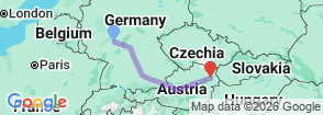 Tour route map