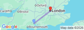 Tour route map