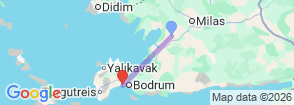 Tour route map