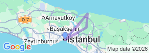 Tour route map