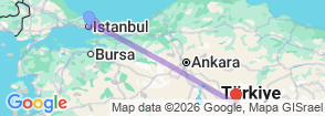 Tour route map