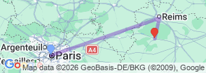 Tour route map