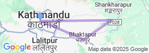 Tour route map