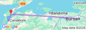 Tour route map