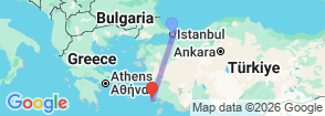 Tour route map