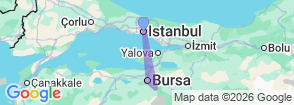 Tour route map