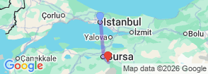 Tour route map