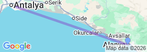 Tour route map
