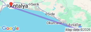 Tour route map