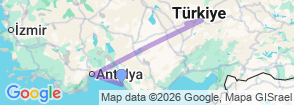 Tour route map