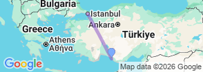 Tour route map