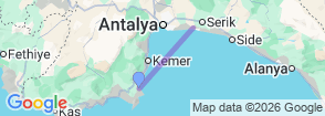 Tour route map