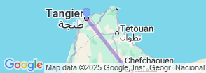 Tour route map