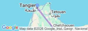 Tour route map