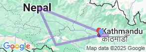 Tour route map