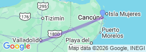 Tour route map