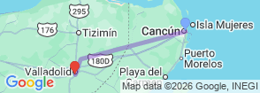 Tour route map
