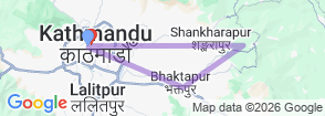 Tour route map