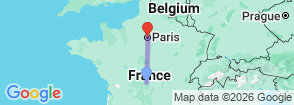 Tour route map