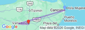 Tour route map