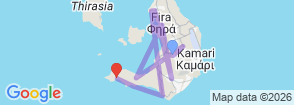 Tour route map