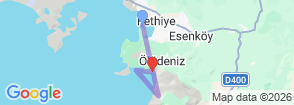Tour route map